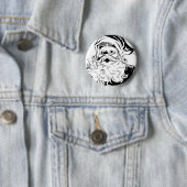 Antiker Weihnachtsmann Button (Beispiel)
