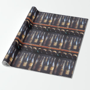 Antiker Wein Geschenkpapier