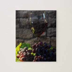 Antiker Wein Stilleben Puzzle