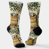 ANTIKER WEINLESSEMINIATUR MITTELALTERLICH SOCKEN (Gewinkelt)