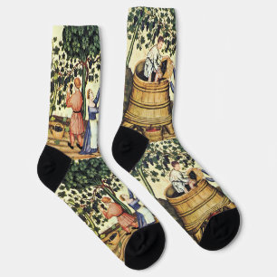 ANTIKER WEINLESSEMINIATUR MITTELALTERLICH SOCKEN
