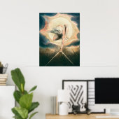 Antiker William Blake Earth Compass Symbolismus Poster (Heimbüro)