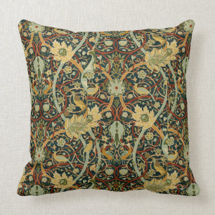 Antiker William-Morris-Bullerswood-Teppich Kissen