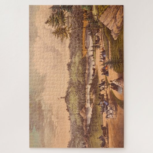 Antiker Zentralpark #1 Puzzle (Vertikal)