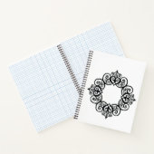 Antiker Zierrahmen Notizblock (Innenseite)