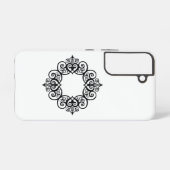 Antiker Zierrahmen Samsung Galaxy Hülle (Rückseite (Horizontal))