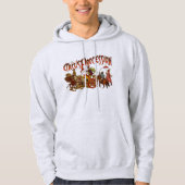 Antiker Zirkus Parade Clowns Hoodie (Vorderseite)
