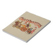 Antiker Zirkus Parade Clowns Notizblock (Rotiert)