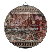 Antiker Zug Dartscheibe (vorne)