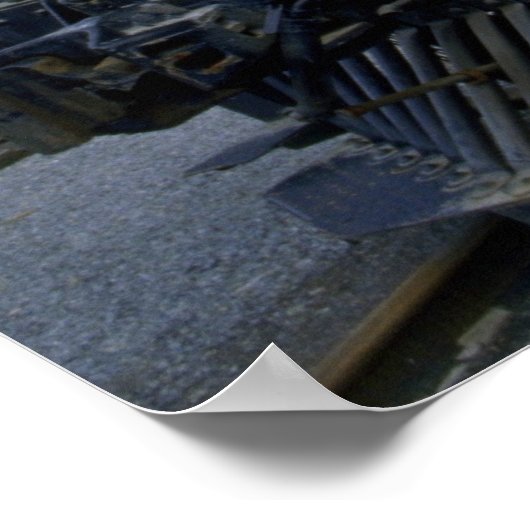 Antiker Zug Poster (Ecke)