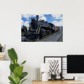 Antiker Zug Poster (Heimbüro)