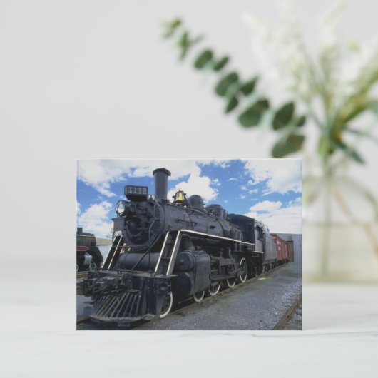 Antiker Zug Postkarte (Stehend Vorderseite)