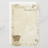 "Antiker Zylinder-" Briefpapier (Vorne/Hinten)