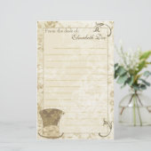 "Antiker Zylinder-" Briefpapier (Stehend Vorderseite)