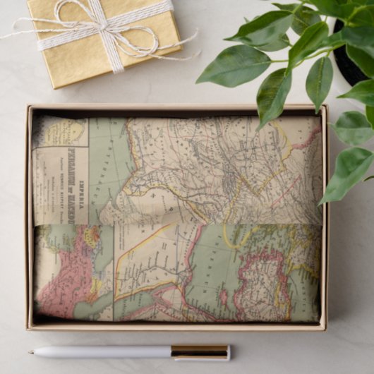 Antikereiche der Perser, Macedonians Seidenpapier (Geschenk)