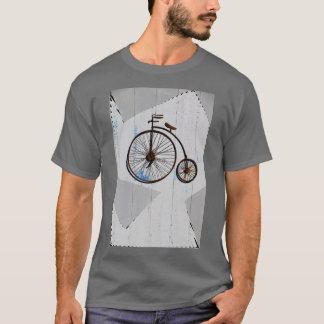 Antikes Abstraktes Bike T-Shirt