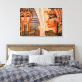 Antikes Ägypten Canvas Print Leinwanddruck (Insitu (Schlafzimmer))