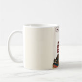Antikes-Ägypten-Geschichte-Kaffeetasse | Pyramiden Kaffeetasse (Links)