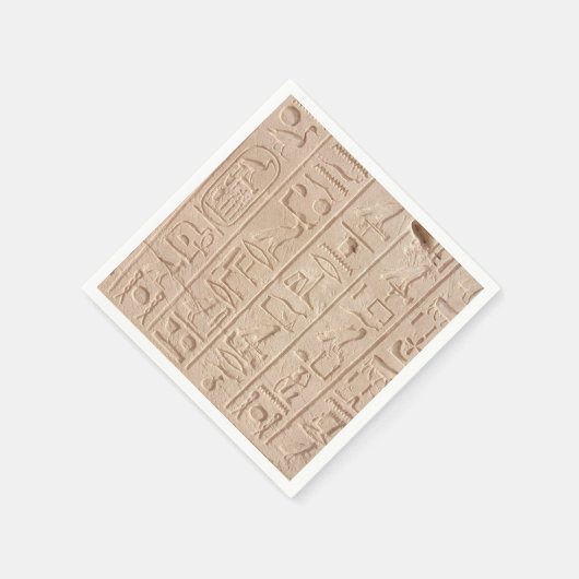 Antikes Ägypten Schriftbuch Napkins Serviette (Ecke)