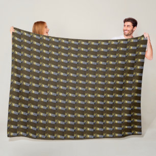 Antikes ägyptisches Prinzessinnen-Muster, Fleecedecke