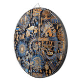 Antikes ägyptisches Textil-Dartboard Dartscheibe (Vorderseite rechts)