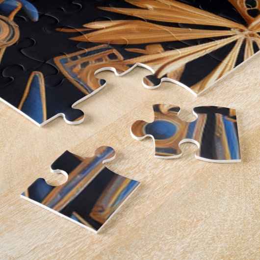 Antikes ägyptisches Textil-Puzzle Puzzle (Seite)