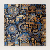 Antikes ägyptisches Textil-Puzzle Puzzle (Vertikal)