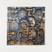 Antikes ägyptisches Textilband Wandteppich (Vorderseite (Horizontal))