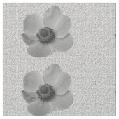 Antikes Anemonen-Blumenmuster-Stoff Stoff (Nahaufnahme)
