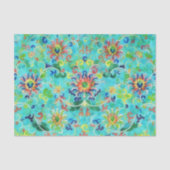 Antikes Aqua-Kunst-Tissue-Papier Seidenpapier (Vorderseite)