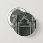 Antikes architektonisches Element, gotisches Porta Button (Vorne & Hinten)