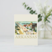 Antikes Arkansas Postkarte (Stehend Vorderseite)