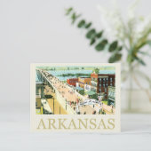 Antikes Arkansas Postkarte (Stehend Vorderseite)