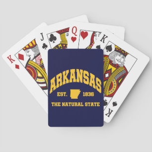 Antikes Arkansas Spielkarten