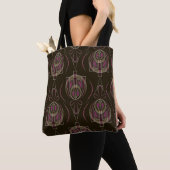 Antikes Art Deco Geometrisches Ornament Tasche (Von Nahem)