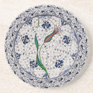 Antikes Art Osmaneporzellan Getränkeuntersetzer