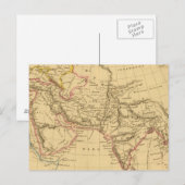 Antikes Asien Postkarte (Vorne/Hinten)