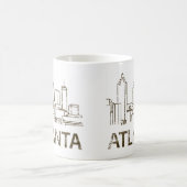 Antikes Atlanta Kaffeetasse (Mittel)