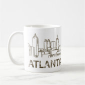 Antikes Atlanta Kaffeetasse (Links)