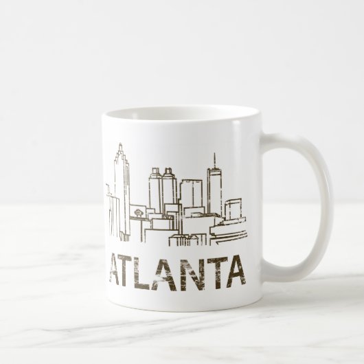 Antikes Atlanta Kaffeetasse (Rechts)