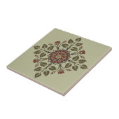 Antikes Audsley Tudor-Rose viktorianisches Muster  Fliese (Seite)