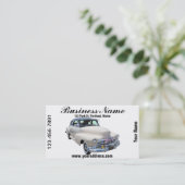 Antikes Auto 1948 Chevrolets Fleetmaster Visitenkarte (Stehend Vorderseite)
