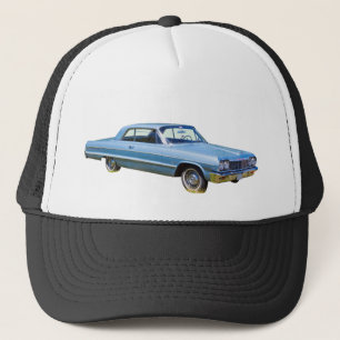 Antikes Auto 1964 Chevrolet Impala Truckerkappe