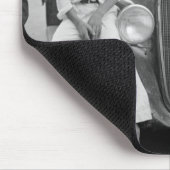 Antikes Auto, Familie der Großen Depression, 1930e Mousepad (Ecke)