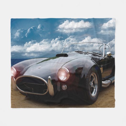 Antikes Auto Fleecedecke (Vorderseite (Horizontal))