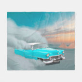 Antikes Auto Fleecedecke (Vorderseite (Horizontal))