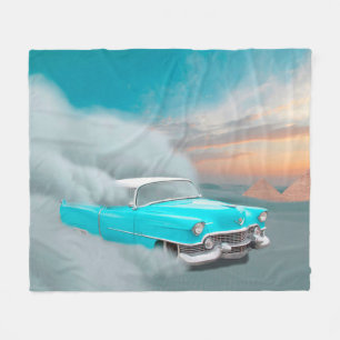 Antikes Auto Fleecedecke