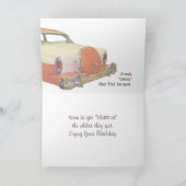 Antikes Auto mit Betrug Ausrüstung-fertigen jede Karte (Innenseite)