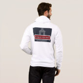 Antikes Auto Scheune - Reißverschluss Hoodie (Schwarz voll)
