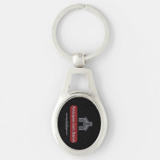 Antikes Auto Scheunen Schlüsselanhänger - Oval
